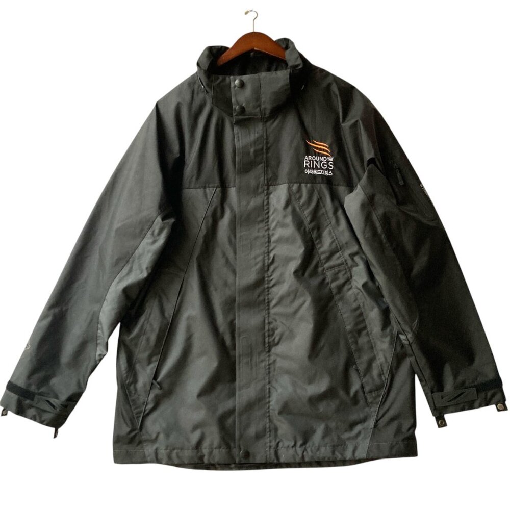 Stormtech Performance Rain Jacket Medium Mens Bla… - image 1